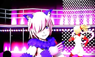 MMD: Korean Imperial Army Defeated in Hardcore Group Sex