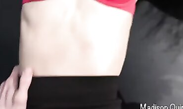 Madison Gets a Russian POV Outdoor Rail and Creampie