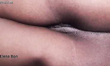 Ebony Amateur Watches Porn Calmly With Her Roommate