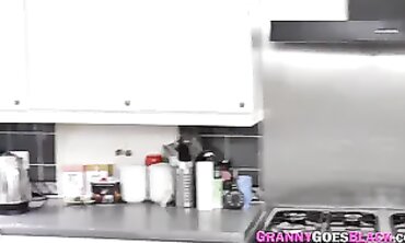 Ebony MILF and Granny Give Oral to a Skinny Man