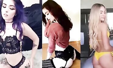 Brunette Babe Squirts During Anal and Blowjob
