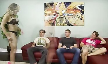 Cory Chase Gets Fucked by Her Son in Lingerie