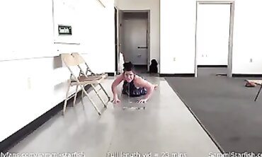 POV MILF Brunette Gets Creampie After Viagra Mishap