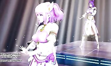 MMD Dance: Ahri, Kai'Sa, Seraphine & Akali to Wisin Yandel