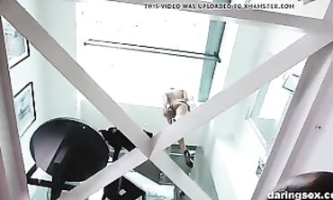 African Boss Pounds Redhead Hooker's Ass