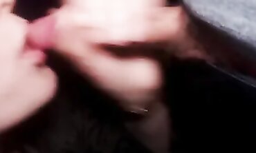 Risky Outdoor Blowjob With Deep Throat And Cum Swallowing