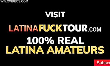 Petite Redhead Latina Takes Rough Anal From Big Cock