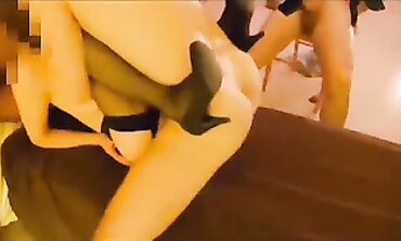 Amateurs Gangbang My Hubby's Friends in Rough Anal Orgy