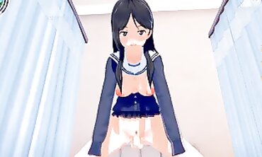 Seiri Fukiyose Cosplay Role Play in Koikatsu