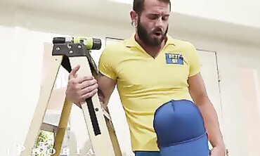 Bi-Curious Boss Gives Busty Rocky Emerson a Sensual Threesome
