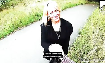 HarleenVanHanyen and StevenShame in a Wild Outdoor Fuck-Fest