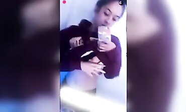 Chinese Cougar & Friend's Wife Threesome POV