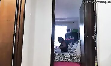 Latina Mom Catches Daughter Squirting on the Floor