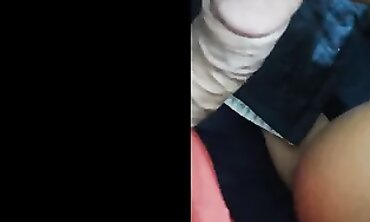 Latina Cougar MILF Surprised by Creampie After Massage