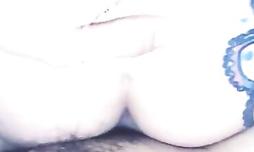 POV Student in Stockings Distracted from Homework