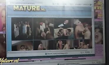 Blonde MILF Gets Rough Anal Creampie