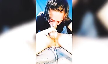 POV: Bombshell Takes a Hard Cock in Her Grubby Face