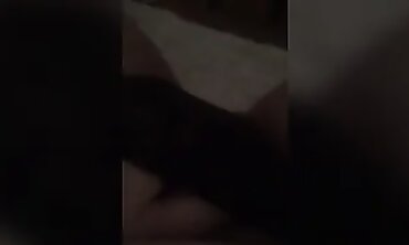 POV MILF Masturbates on the Sofa at Night