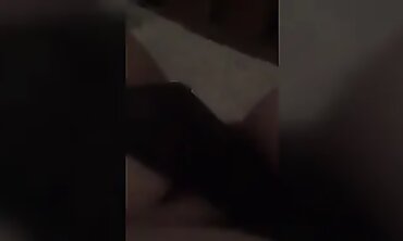 POV MILF Masturbates on the Sofa at Night