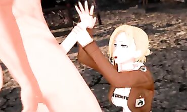 3D Hentai: Annie Leonhart's Titan Onslaught