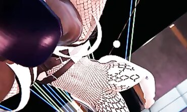 Uncensored 3D Anime: Rough Outdoor Sex with Hinata