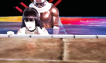 Uncensored 3D Anime: Rough Outdoor Sex with Hinata