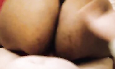 Ebony MILF With Huge Ass Rides White Guy