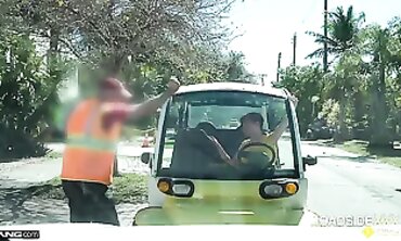 Redhead Mechanic Gets Pounded By Big Cock In POV