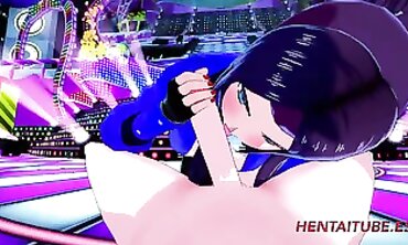 Akali Cosplay 3D Animation Blowjob and Creampie
