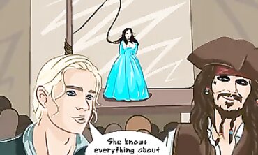 Passion and Love Get a Witch's Booty in a Caribbean Threesome