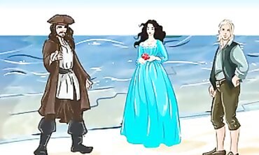 Passion and Love Get a Witch's Booty in a Caribbean Threesome