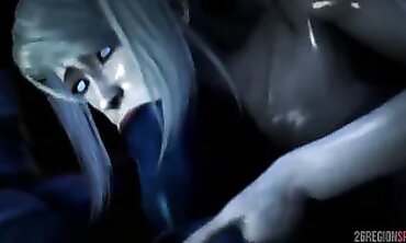 Samus Day: Rough Hardcore Anime with Big Tits