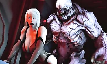 Samus Day: Rough Hardcore Anime with Big Tits