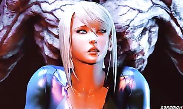 Samus Day: Rough Hardcore Anime with Big Tits