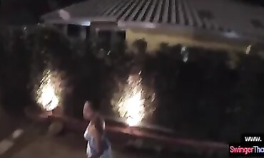 POV: Asian Girlfriend Gives Head After a Night Out