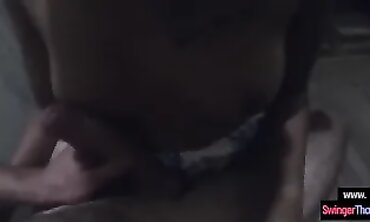POV: Asian Girlfriend Gives Head After a Night Out