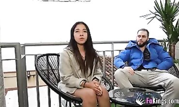 Petite Latina Makes Her Hardcore Porno Debut