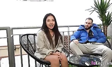 Petite Latina Makes Her Hardcore Porno Debut