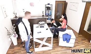 Cuckold Swaps Brunette Girlfriend for Bitcoin Lovers