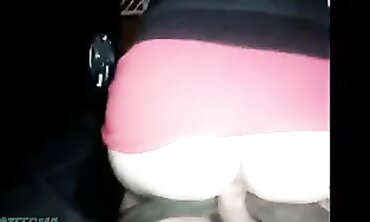 Blonde Gets Anal and Blowjob in Garage