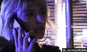 Blonde Jessie Takes A Big Black Cock From A Stranger