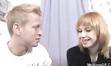 Czech Redhead Hotwife Gets Smashed by Homie and Domme