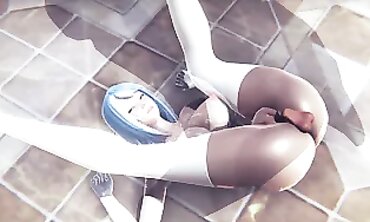 Konosuba: Aqua's Extra Bizarre 3D Anal Adventure