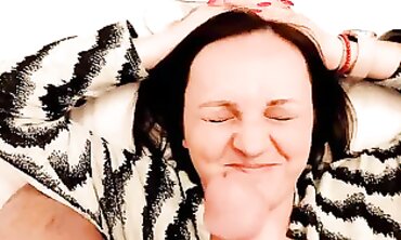 POV Amateur Blowjob With Facial Cumshot