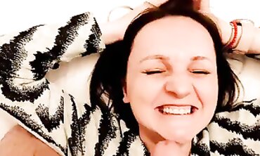 POV Amateur Blowjob With Facial Cumshot