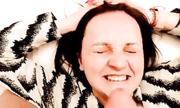 POV Amateur Blowjob With Facial Cumshot