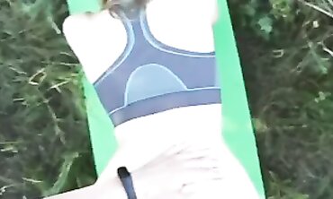 Spritziges Outdoor-Dating mit Creampie