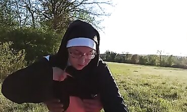 French Nun Gets Dilation and Creampie