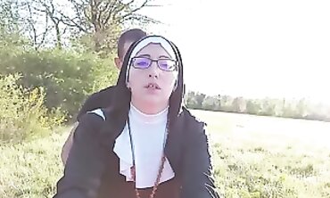 French Nun Gets Dilation and Creampie