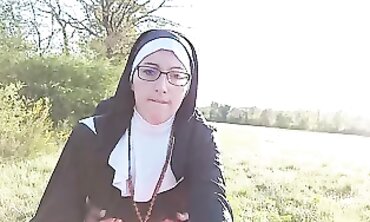 French Nun Gets Dilation and Creampie